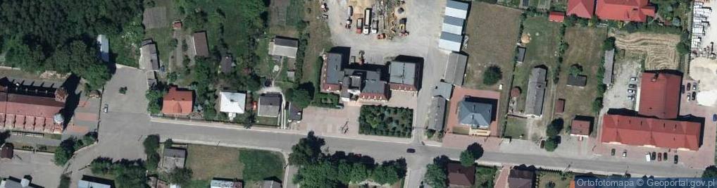 Zdjęcie satelitarne Gminny Ośrodek Pomocy Społecznej w Wojcieszkowie