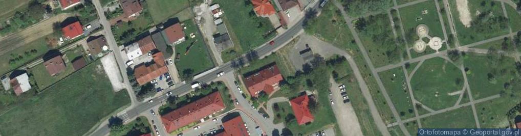 Zdjęcie satelitarne Gminny Ośrodek Pomocy Społecznej w Zielonkach