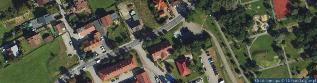 Zdjęcie satelitarne Gminny Ośrodek Pomocy Społecznej w Zielonkach