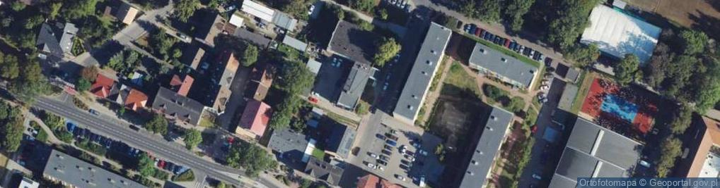 Zdjęcie satelitarne Gminny Ośrodek Pomocy Społecznej Złotów