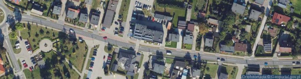 Zdjęcie satelitarne Gminny Ośrodek Pomocy Społecznej