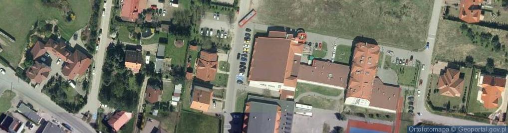 Zdjęcie satelitarne Gminny Ośrodek Sportu i Rekreacji w Osielsku