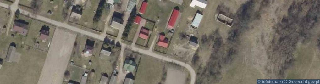 Zdjęcie satelitarne Gminny Ośrodek Upowszechniania Kultury Imienia Anny Dernowskiej w Kalnicy