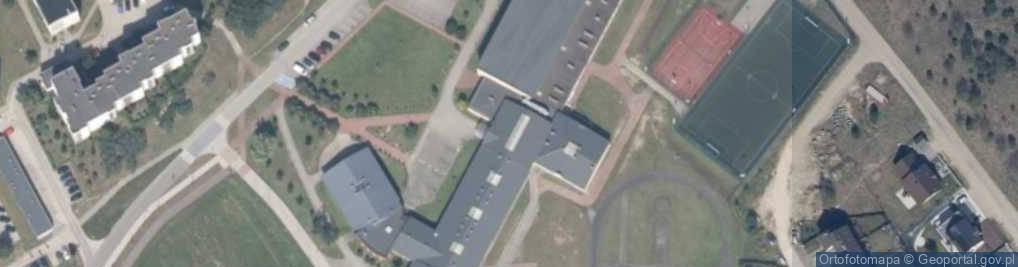 Zdjęcie satelitarne Gminny Szkolny Związek Sportowy w Bytowie