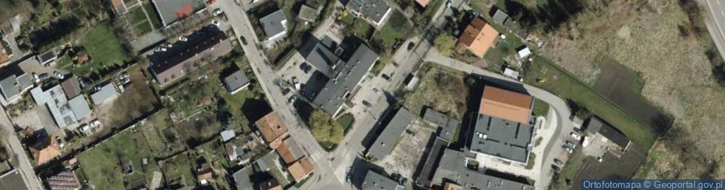 Zdjęcie satelitarne Gminny Zakład Gospodarki Komunalnej i Mieszkaniowej w Malborku