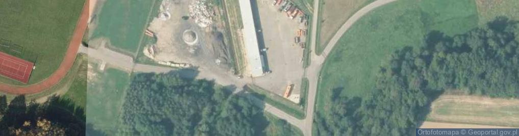 Zdjęcie satelitarne Gminny Zakład Gospodarki Komunalnej w Szerzynach