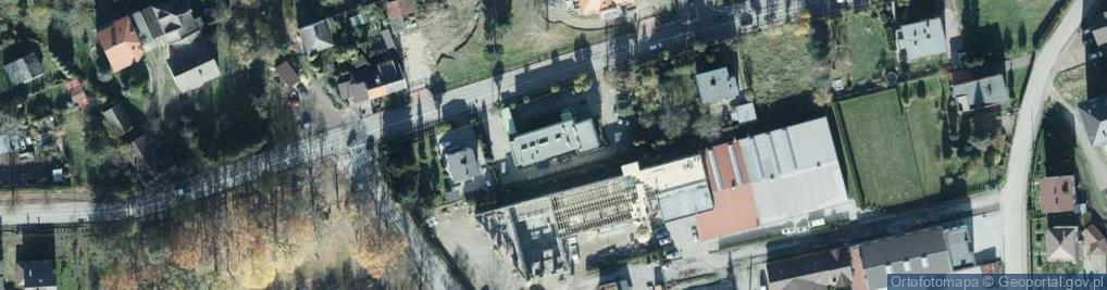 Zdjęcie satelitarne Gminny Zakład Opieki Zdrowotnej w Kętach