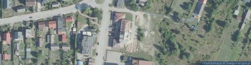 Zdjęcie satelitarne Gminny Zakład Usług Komunalnych w Mniowie