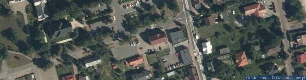 Zdjęcie satelitarne Gminny Zespół Oświaty w Nieporęcie