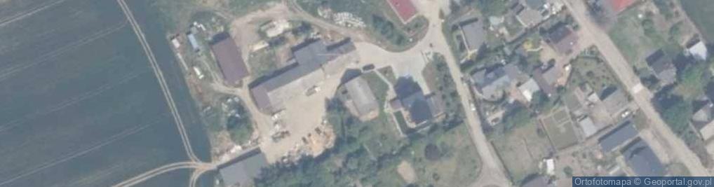 Zdjęcie satelitarne Gminny Związek Rolników Kółek i Organizacji Rolniczych w Morzeszczynie