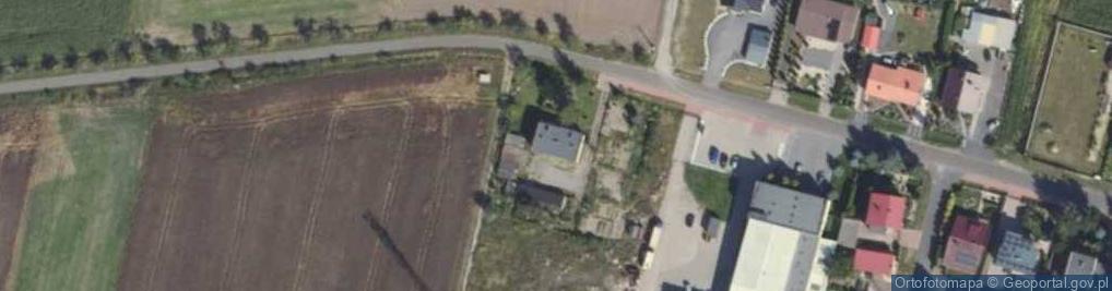 Zdjęcie satelitarne Gminny Związek Rolników Kółek i Organizacji Rolniczych w Raszkowie