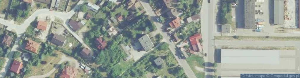 Zdjęcie satelitarne Gminny Związek Rolników Kółek i Organizacji Rolniczych w Staszowie