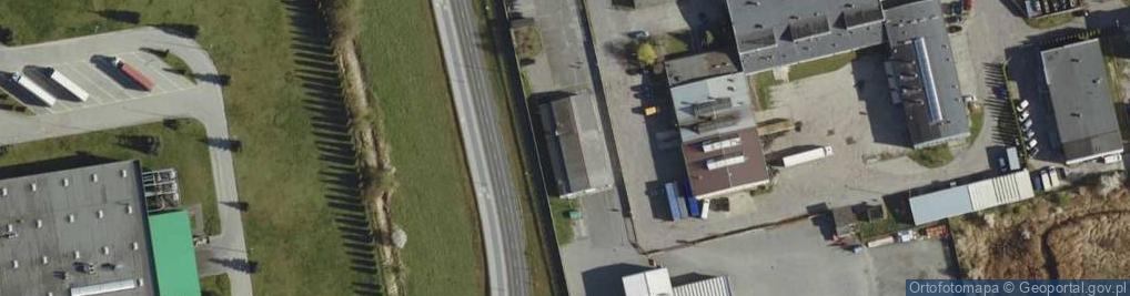 Zdjęcie satelitarne Gnieźnieńskie Przedsiębiorstwo Komunikacji Samochodowej