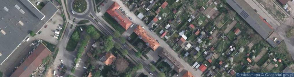Zdjęcie satelitarne Godulska B.Ubezpiecz., Świdnica
