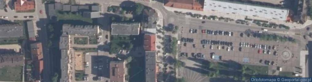 Zdjęcie satelitarne Gołdapskie Stowarzyszenie Mniejszości Niemieckiej w Gołdapi