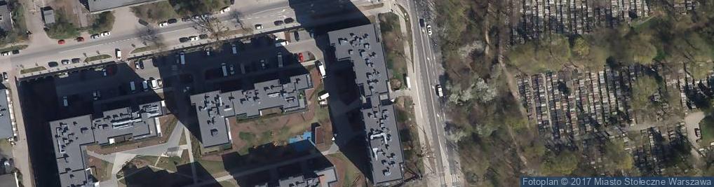 Zdjęcie satelitarne Golz i Milewski