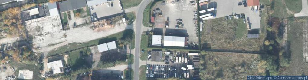 Zdjęcie satelitarne Gopsodarstwo Rolne Kryspin Zieliński