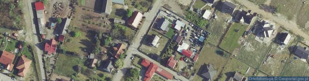 Zdjęcie satelitarne Goraj