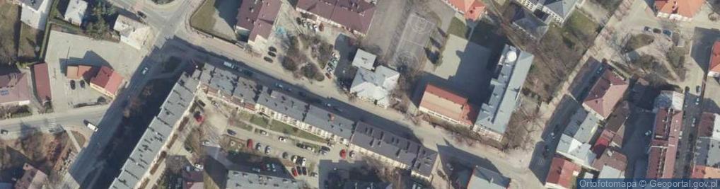 Zdjęcie satelitarne Gorczyca Roman Gorczyca Bogumiła Targowisko Miejskie