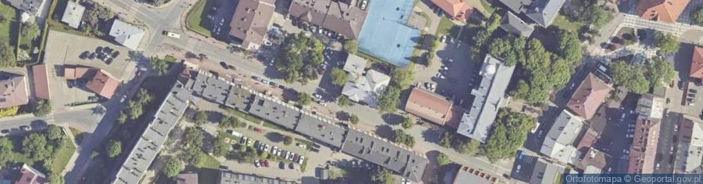 Zdjęcie satelitarne Gorczyca Roman Gorczyca Bogumiła Targowisko Miejskie