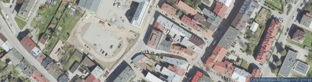 Zdjęcie satelitarne Gorlickie Zrzeszenie Prywatnego Handlu i Usług