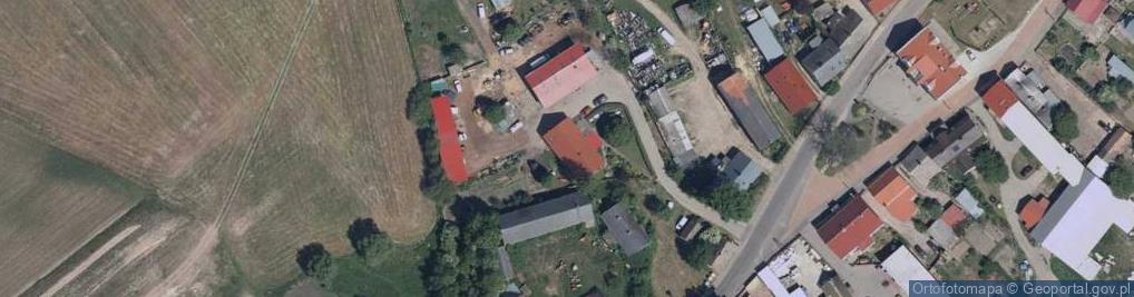 Zdjęcie satelitarne Górny Jan Zakład Ułsug Leśnych