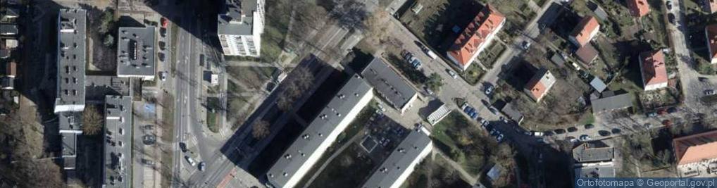 Zdjęcie satelitarne Gorzowska Telewizja Przewodowa