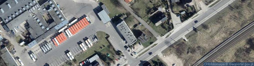 Zdjęcie satelitarne Gorzowskie Stowarzyszenie Na Rzecz Poprawy Bezpieczeństwa Ruchu Drogowego przy Miejskim Zakładzie Komunikacji w Gorzowie Wlkp