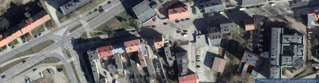 Zdjęcie satelitarne Gorzowskie Stowarzyszenie Studentów Giess