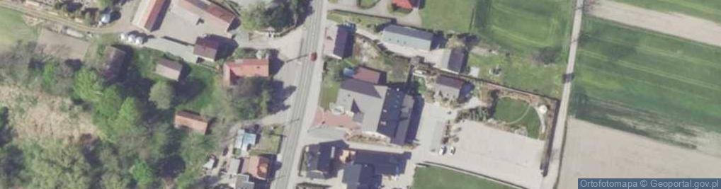 Zdjęcie satelitarne Gościniec pod Różą Ewa Andrzej Róża Szindzielorz