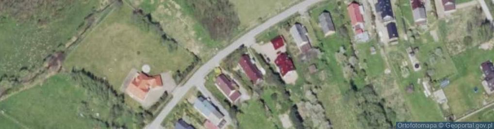Zdjęcie satelitarne Gospodarstwo Agroturystyczne Oberówka Katarzyna Obermajer