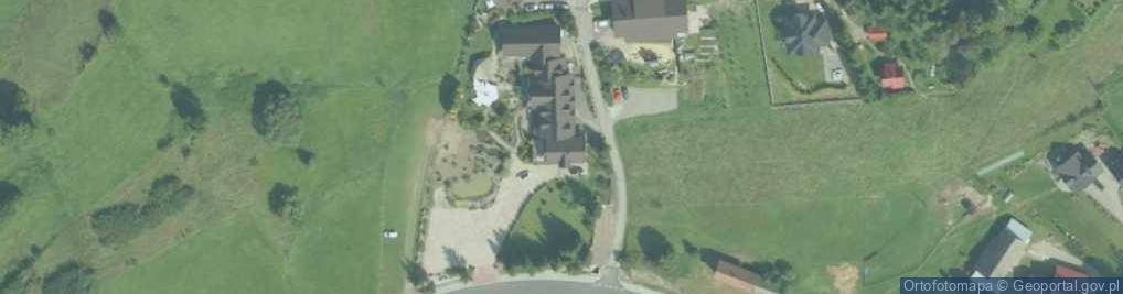 Zdjęcie satelitarne Gospodarstwo Agroturystyczne Oberwanka