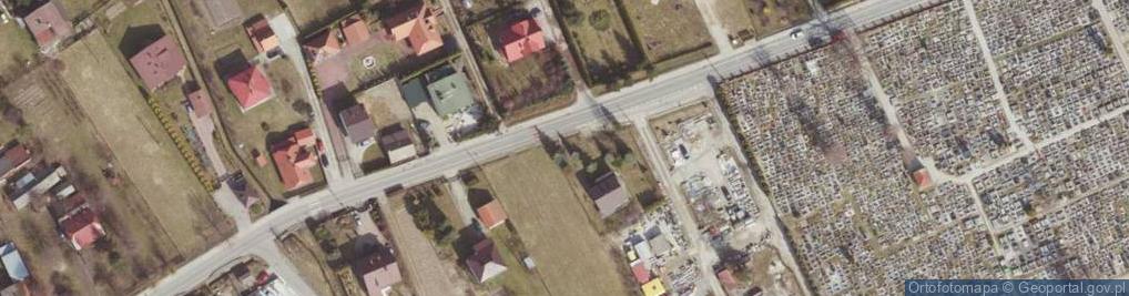 Zdjęcie satelitarne Gospodarstwo Ogrodnicze Inż Chmielińska Sarna Teresa