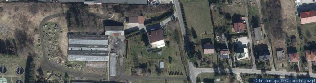 Zdjęcie satelitarne Gospodarstwo Ogrodnicze Jakub Kuzak