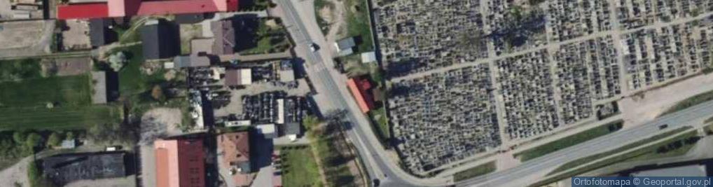 Zdjęcie satelitarne Gospodarstwo Ogrodnicze Krystyna Grudzińska