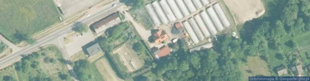 Zdjęcie satelitarne Gospodarstwo Ogrodnicze Łukasz Dziedzic