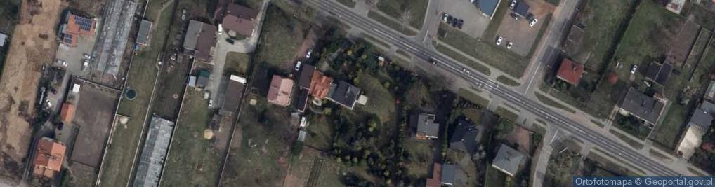Zdjęcie satelitarne Gospodarstwo Ogrodnicze Mędrek Hubert
