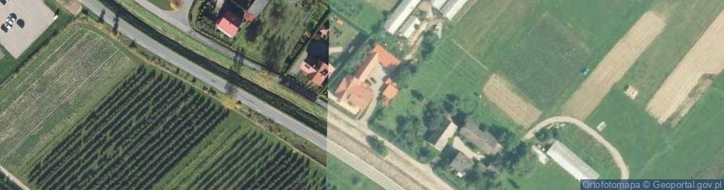 Zdjęcie satelitarne Gospodarstwo Ogrodnicze Potoniec Małgorzata
