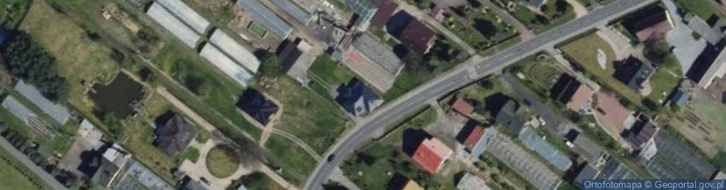 Zdjęcie satelitarne Gospodarstwo Ogrodnicze Rafał Mstowski