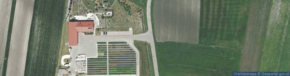 Zdjęcie satelitarne Gospodarstwo Ogrodnicze Waganowice Paulina Kusibab Popowicz i Mi