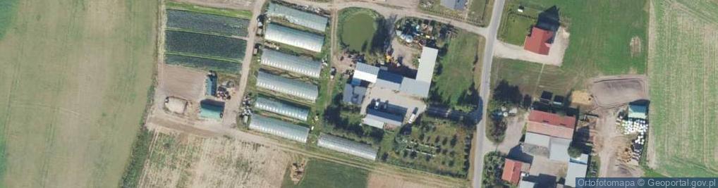 Zdjęcie satelitarne Gospodarstwo Rolne Aleksander Kubiak