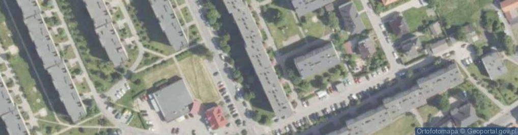 Zdjęcie satelitarne Gospodarstwo Rolne Alfred Włoka