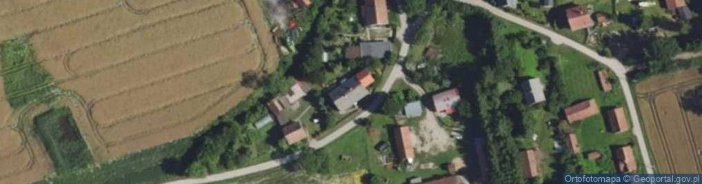 Zdjęcie satelitarne Gospodarstwo Rolne Andrzej Bobin