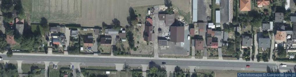 Zdjęcie satelitarne Gospodarstwo Rolne Andrzej Brzykcy