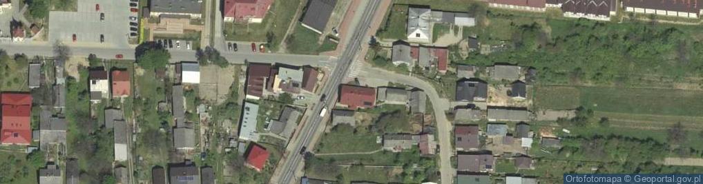 Zdjęcie satelitarne Gospodarstwo Rolne Andrzej Wach