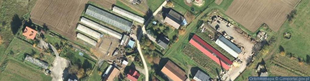 Zdjęcie satelitarne Gospodarstwo Rolne Baran Jan