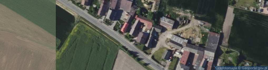 Zdjęcie satelitarne Gospodarstwo Rolne Bernotek Paweł