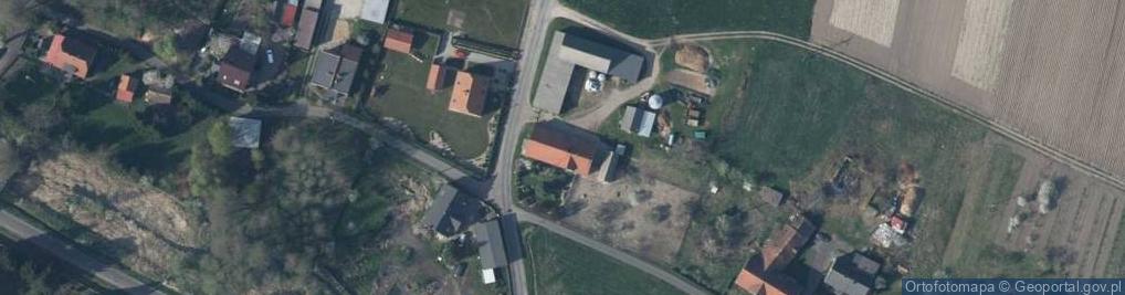 Zdjęcie satelitarne Gospodarstwo Rolne Bożena Kowalińska Wiesław Kowaliński