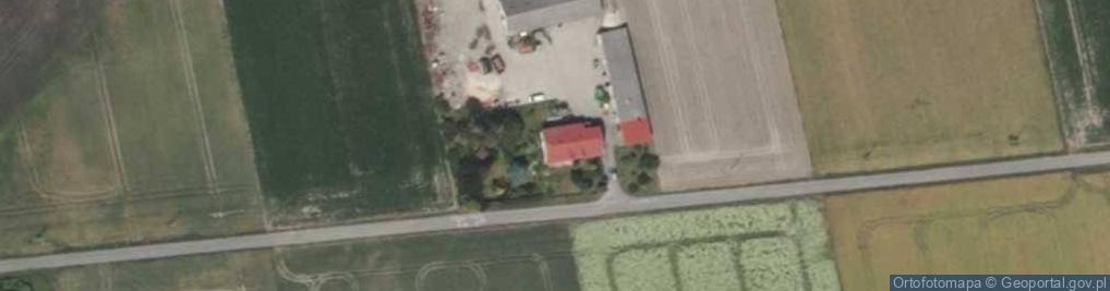 Zdjęcie satelitarne Gospodarstwo Rolne Budzyński Krystian