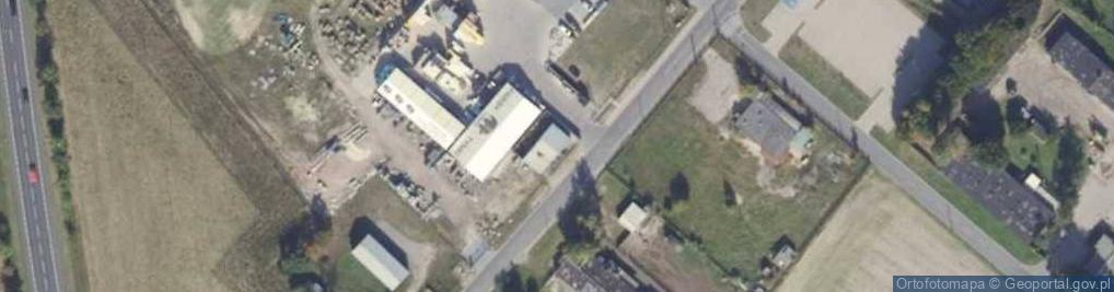 Zdjęcie satelitarne Gospodarstwo Rolne Budzyń